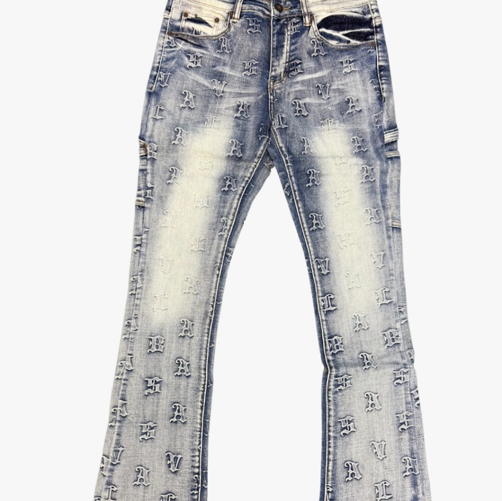 Almost New Valabasas size 30 kaid stacked  jeans